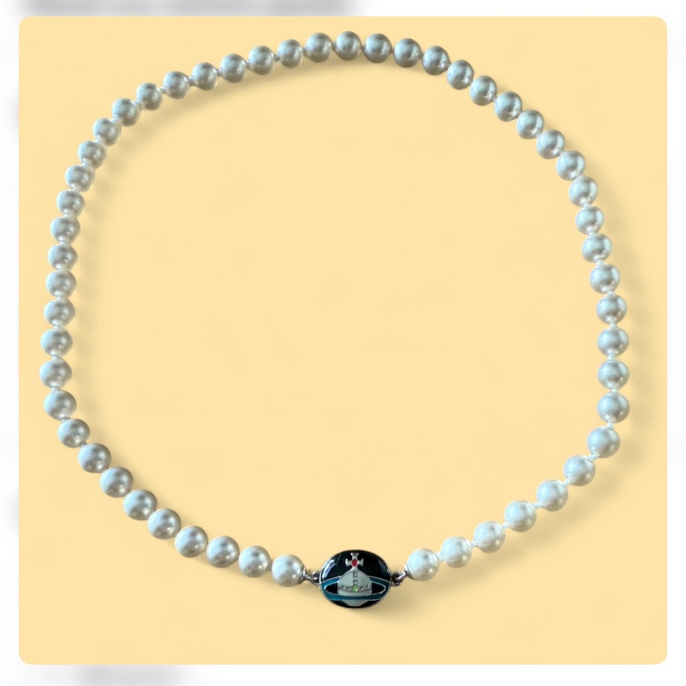 Vivienne Westwood Orb Beaded Necklace | New | OBO | Authentic